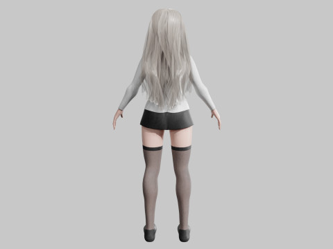 Pretty Standard Woman V27973 Modelo 3D