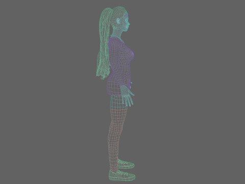 Pretty Standard Woman V27973 Modelo 3D