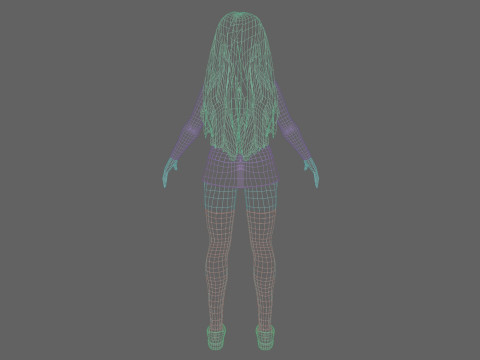 Pretty Standard Woman V27973 Modelo 3D