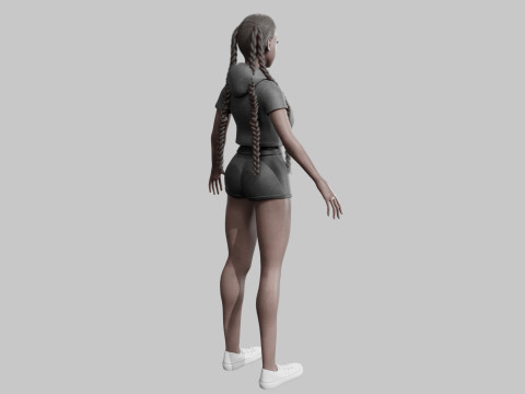 Stylized Pretty Woman V29716 Modelo 3D