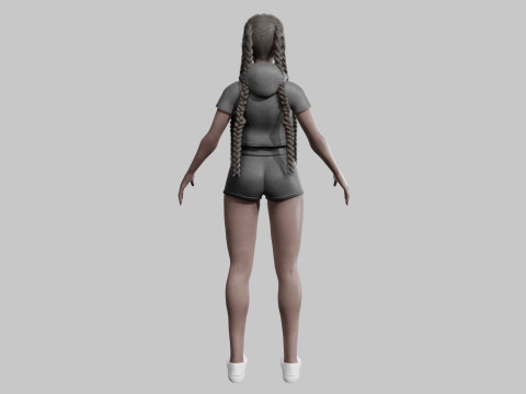 Stylized Pretty Woman V29716 Modelo 3D