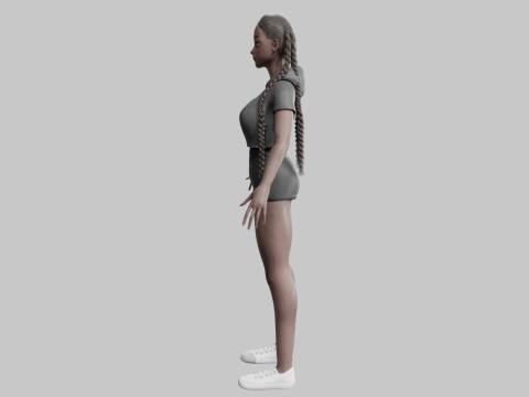 Stylized Pretty Woman V29716 Modelo 3D