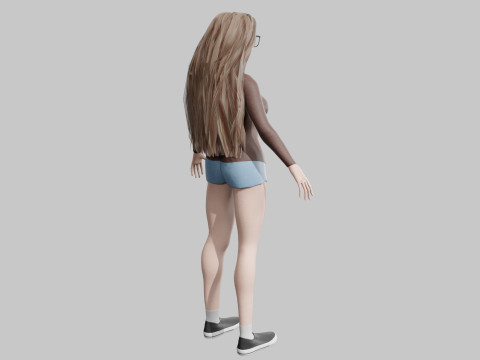 Sweet Pretty Woman V36300 Model 3D