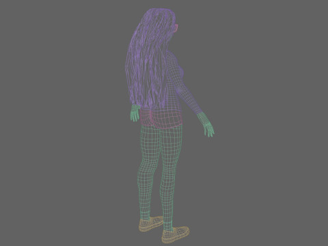 Sweet Pretty Woman V36300 Model 3D