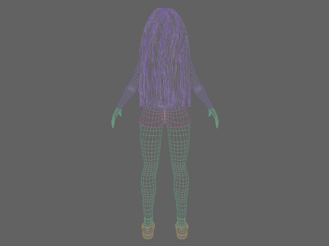 Sweet Pretty Woman V36300 Model 3D