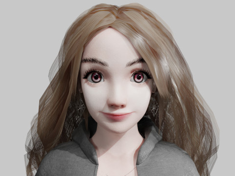 Basic classic woman V39454 3Dモデル
