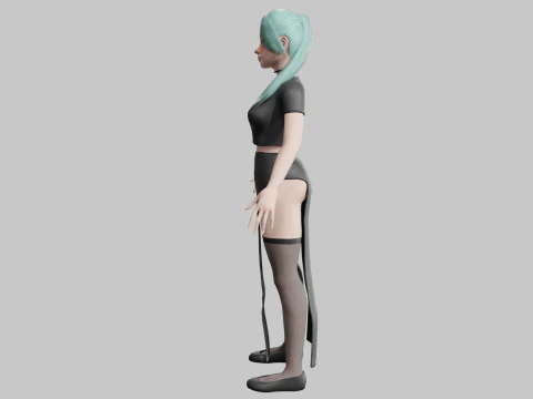 Basic Standard woman V22320 3D Model