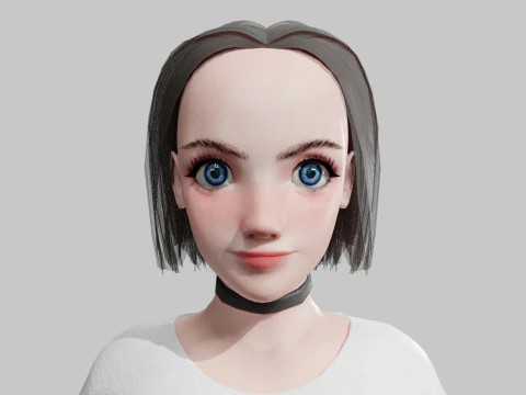 Classic Basic Woman V29079 3D Model