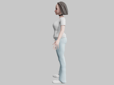 Classic Basic Woman V29079 3D Model