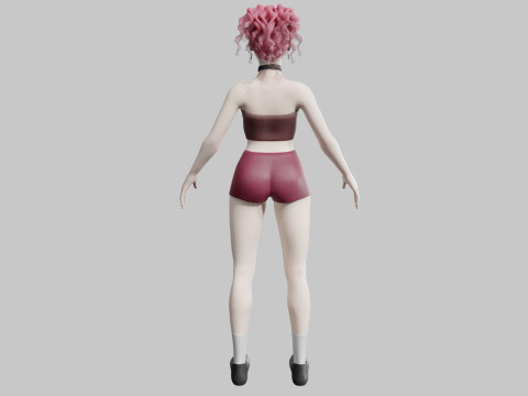 Classic Pretty Woman V24785 3D Modell