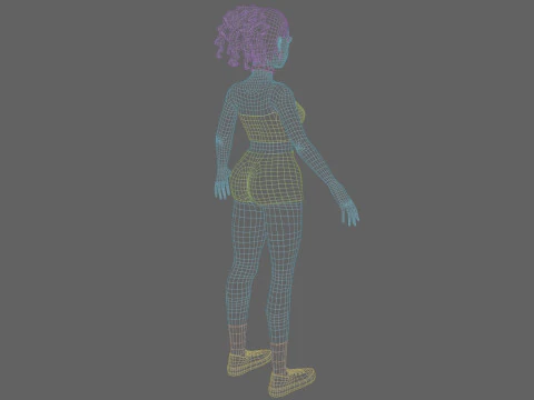 Classic Pretty Woman V24785 3D Model