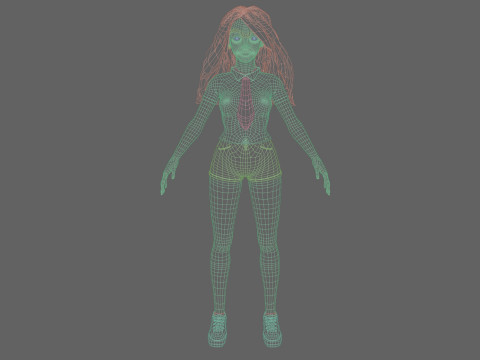 Pretty Standard Woman V34913 3D Model