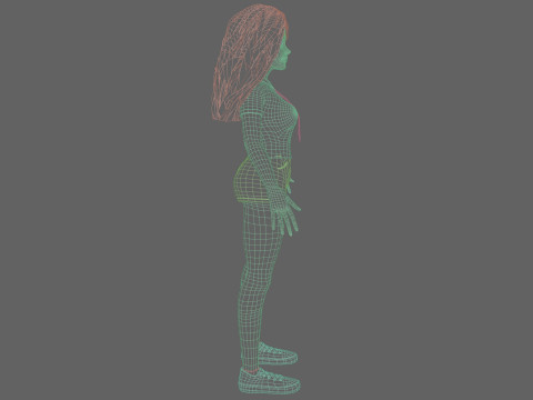 Pretty Standard Woman V34913 3D Model