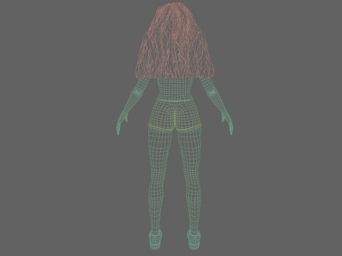 Pretty Standard Woman V34913 3D Model