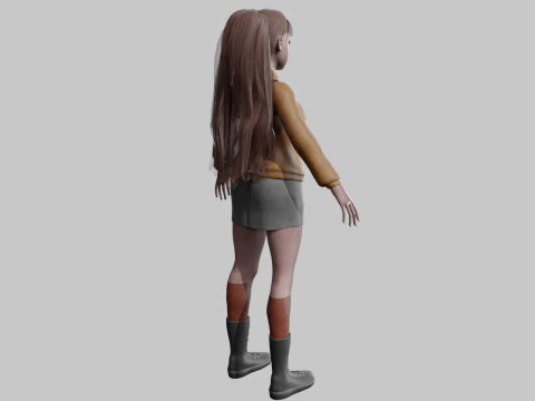 Standard Basic Woman V35707 3D Model