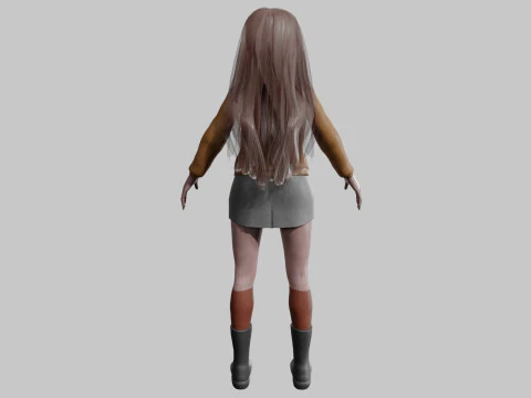 Standard Basic Woman V35707 3D Model