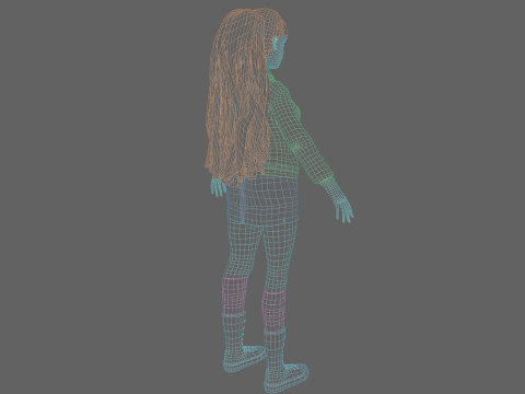 Standard Basic Woman V35707 Modelo 3D