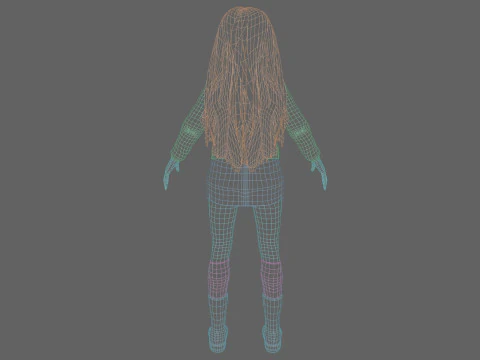 Standard Basic Woman V35707 3D Model