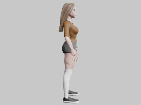 Young Pretty Woman V31941 Modèle 3D