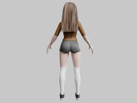 Young Pretty Woman V31941 Modèle 3D
