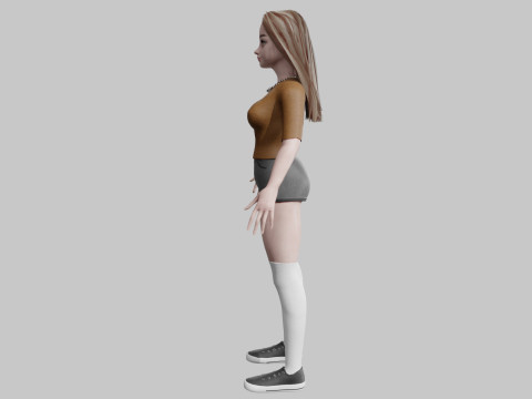 Young Pretty Woman V31941 Modèle 3D