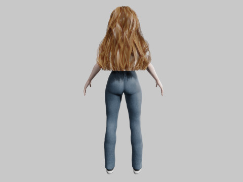 Classic Pretty Woman V39788 3D Model