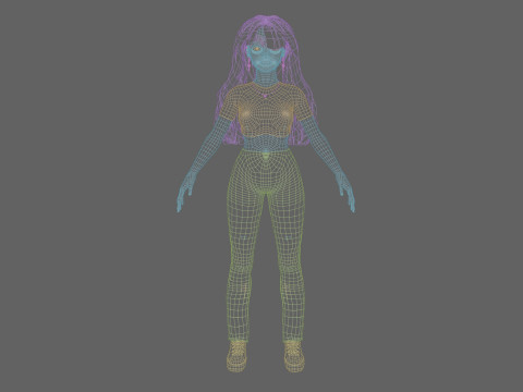 Classic Pretty Woman V39788 3D Model