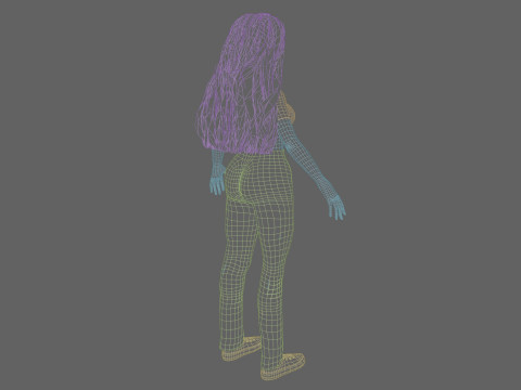 Classic Pretty Woman V39788 3D Model