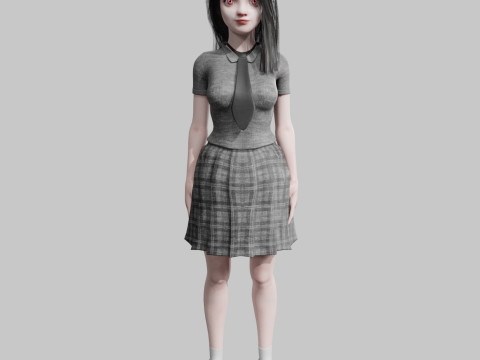 Cool Basic Woman V32357 3Dモデル