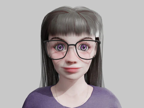 Pretty Standard Woman V34229 3D Model