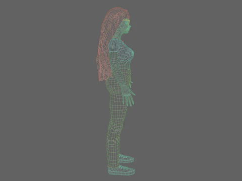 Pretty Standard Woman V34229 3D Model