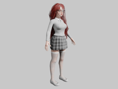 Pretty sweet Woman V41086 Model 3D