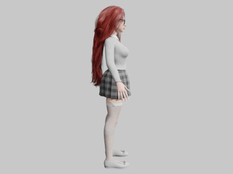 Pretty sweet Woman V41086 Model 3D