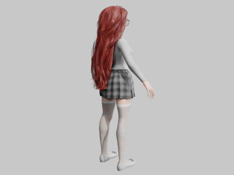 Pretty sweet Woman V41086 Model 3D