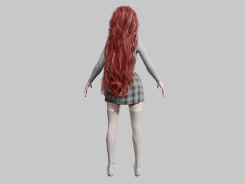 Pretty sweet Woman V41086 Model 3D