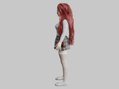 Pretty sweet Woman V41086 Model 3D