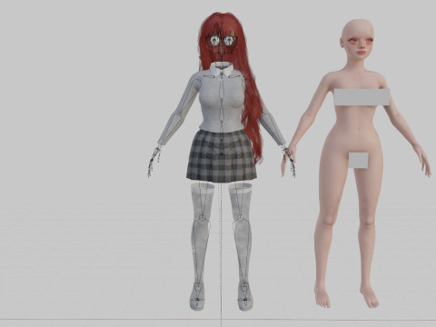 Pretty sweet Woman V41086 Model 3D