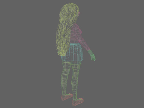 Pretty sweet Woman V41086 Model 3D
