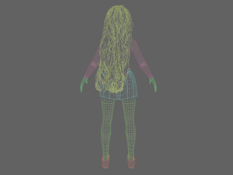 Pretty sweet Woman V41086 Model 3D