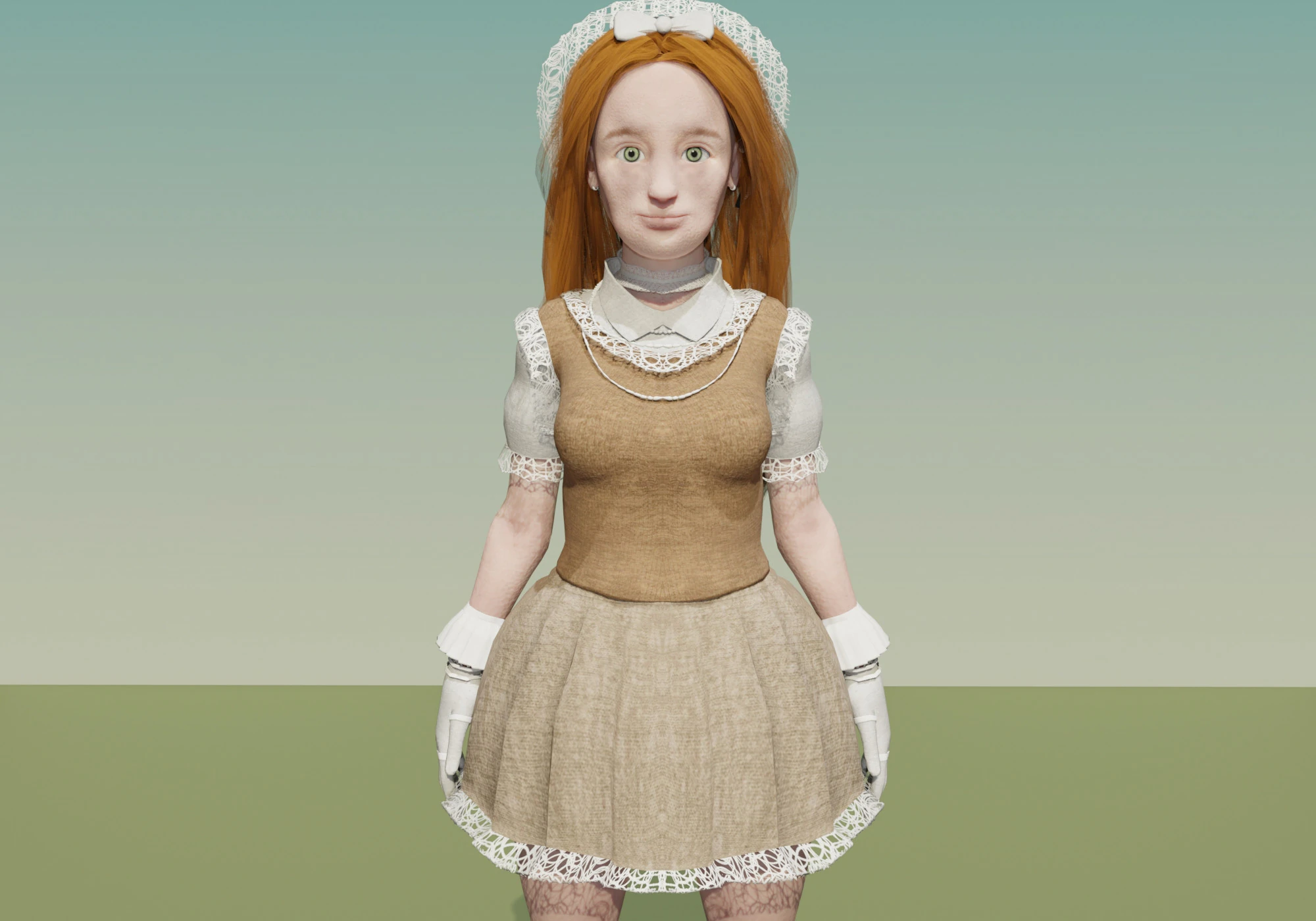 Woman 3D Model .c4d .max .obj .3ds .fbx .stl .blend 