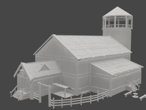 V-Manor from Skyrim 3D Model