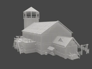 V-Manor from Skyrim 3D Model