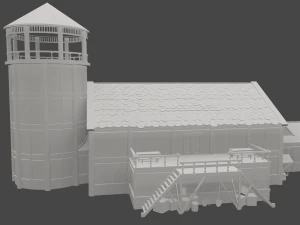 V-Manor from Skyrim 3D Model