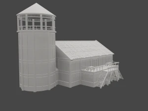 V-Manor from Skyrim 3D Model