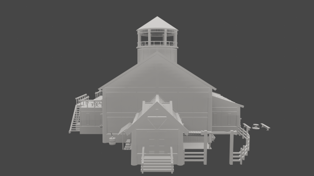 V-Manor from Skyrim 3D मॉडल .c4d .max .obj .3ds .fbx .stl .blend 