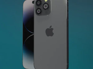 애플 아이폰 14 3D 모델