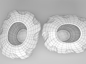 Modern Ceramic Flower vase 3D Model