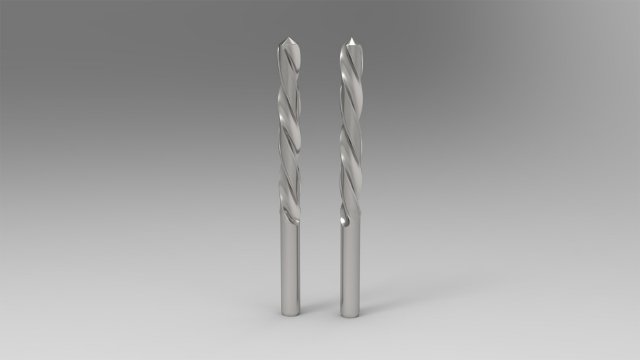 Drill bit 3D 모델 .c4d .max .obj .3ds .fbx .stl .blend 