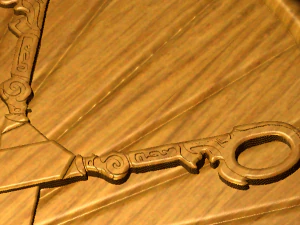 Masonic Barber Pendant 3D Print Model