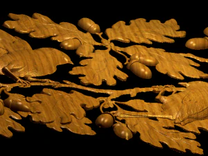 Birds on branches 3D Print Model